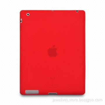 Ultra Low Profile Rubberized/Durable Silicone Case for Apple's iPad 2, Easy to Slip on Your Device